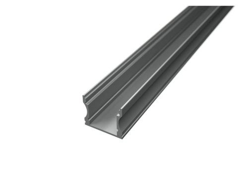 Ledprofiles Felületre szerelhető aluprofil mély 2 méteres szál LP102