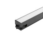 Videx 50 W-os 120 cm-es 5000 K fekete színű lámpa a BNL02 sorozathoz
