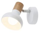 Holly spot E14 1X 40W,fehér/ bükk