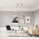 Holly spot E14 2X 40W,fehér/ bükk
