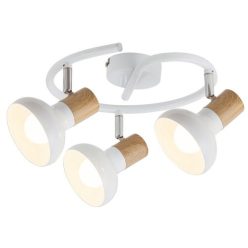 Holly spot E14 3X 40W,fehér/ bükk