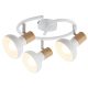 Holly spot E14 3X 40W,fehér/ bükk