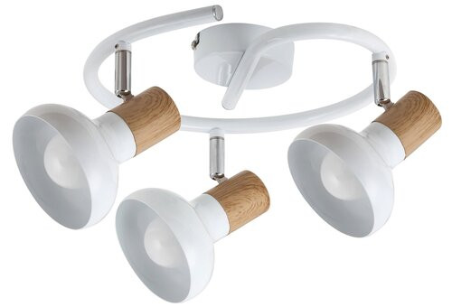 Holly spot E14 3X 40W,fehér/ bükk