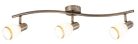 Elite 3-as szpot E14 3x max40W bronz