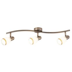Elite 3-as szpot E14 3x max40W bronz