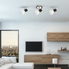 Ati 3-as szpot E14 3x max40W fekete/króm