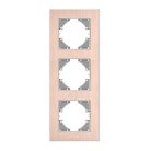 Videx Binera rosegold színű alumínium hármas függőleges keret (6/48)