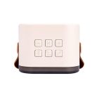MasterLED Hordozható karaoke szett Bluetooth hangszóróval és 2 mikrofonnal