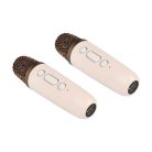 MasterLED Hordozható karaoke szett Bluetooth hangszóróval és 2 mikrofonnal