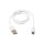 MasterLED 10W USB-A/C kábel 1 méter  fehér