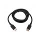 MasterLED 20W USB-C gyorstöltő kábel 1 méter  fekete