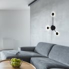 Amadeo Mennyezeti LED 10,5W fekete