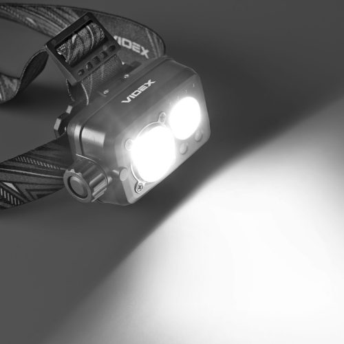 Videx LED Fejlámpa újratölthető akkumulátorral  600 lm  5000K  H189