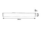 Danton, beltéri fürd.LED 14W,króm,L60cm, IP44