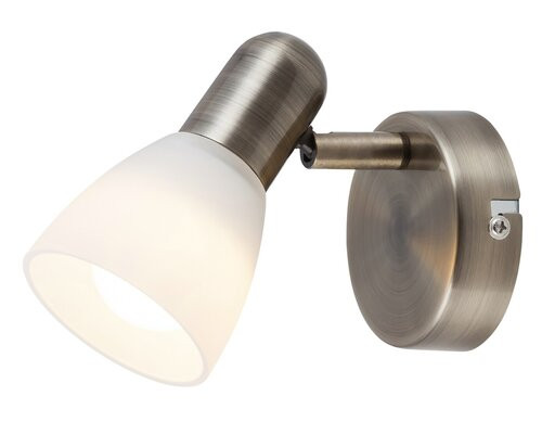 Soma 1-es szpot E14 1x40W bronz opál