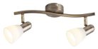 Soma 2-es szpot E14 2x40W bronz opál
