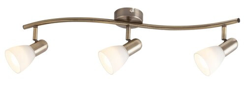 Soma 3-as szpot E14 3x40W bronz opál