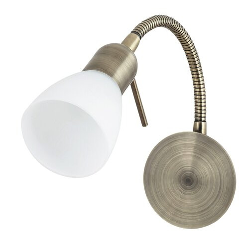 Soma gégecs.falikar E14 1x40W bronz opál