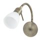Soma gégecs.falikar E14 1x40W bronz opál