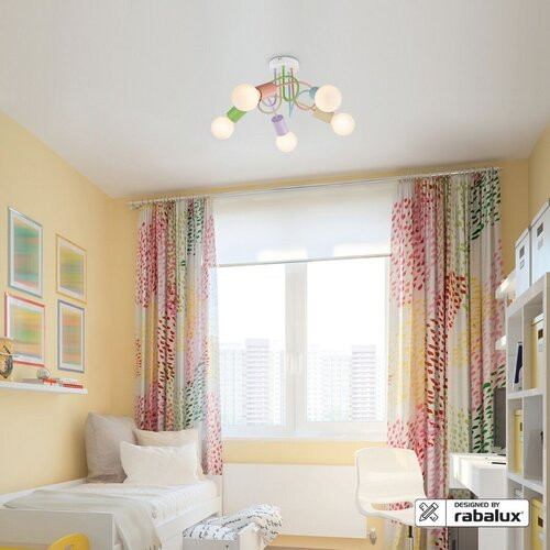 Linett, menny, E14 5X MAX 40W, többszínű