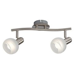 Aurel 2-es szpot E14 2x40W sz.kr opál