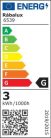 Harvey fali olvasó E27 40W+LED3W sz.króm