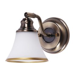 Grando 1-es fali E14 1x40Wbronz/fehér