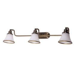Grando 3-as fali E14 3x40Wbronz/fehér