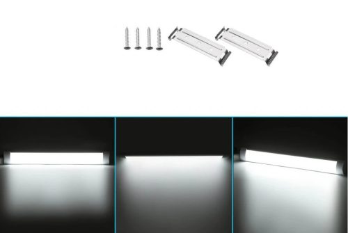 Berge Batten Led 36 W, 120 cm, falon kívüli fekete lámpa IP20-as védettséggel