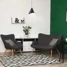 Neva, beltéri függ,E27 1xMAX60W fém+fa,fekete