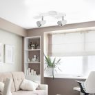 Karen 2-es spot LED 2x4W fehér/króm