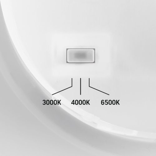 Videx WL03 LED fali lámpa 12W IP65 3000K-4000K-6500K Fekete