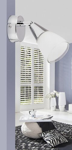 Nicolette 1-es szpot E14 max40W króm/feh