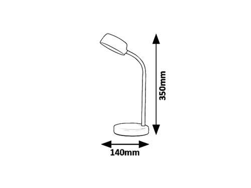 Berry asztali LED 4,5W, fehér
