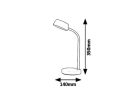 Berry asztali LED 4,5W, rózsa