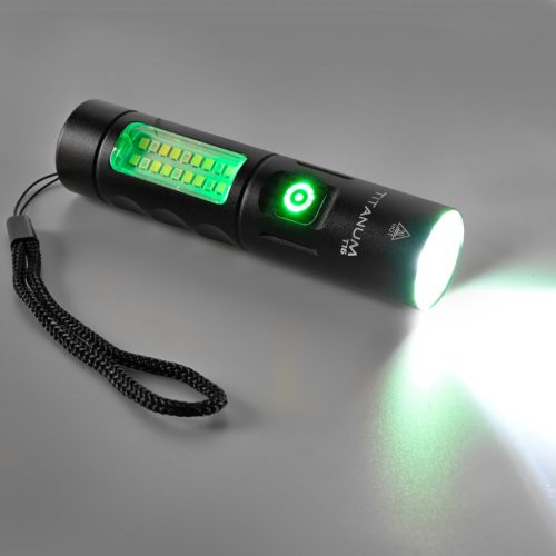 Videx TITANUM hordozható LED zseblámpa, 12000K / 6500K, 160lm, TLF-T16