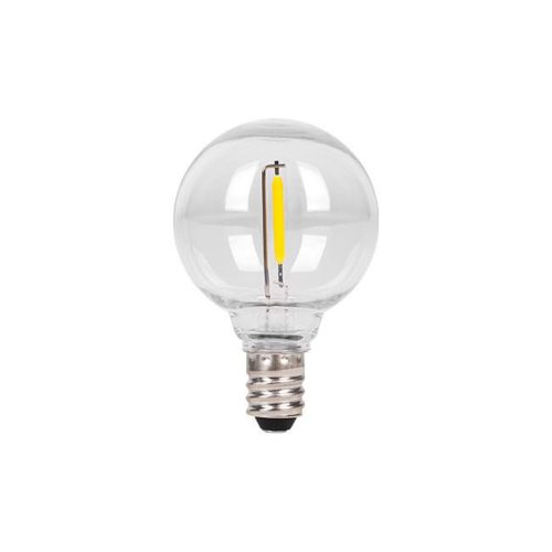 MasterLED LED izzó E12 izzószálas G40 230V 1W (5db / csomag)