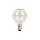 MasterLED LED izzó E12 izzószálas G40 230V 1W (5db / csomag)