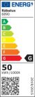 Fulvia, beltéri mennyezeti LED50W, szatin króm