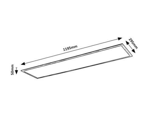 Almond, beltéri, mennyezeti ,LED 40W,bükk,120cm
