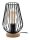 Gremio, beltéri asztali E27 1xMAX40W,fek+fa,H25