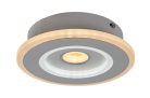 Taneli,ind.wall,LED,20W,wh,chrome,round