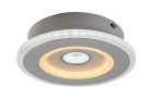 Taneli,ind.wall,LED,20W,wh,chrome,round