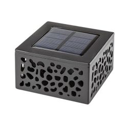 Medulin,kül.szolár, LED0,5W, fekete,H5cm