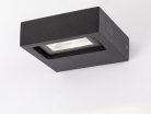 Ganges,kül.fali, LED7W, m.fekete, L3,5cm