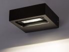 Ganges,kül.fali, LED7W, m.fekete, L3,5cm