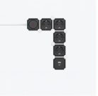 Földelt 4-es flexibilis elosztó 2 USB-vel (A+C), 2m-es, kapcsolóval