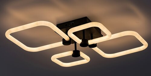 Sotiris, beltéri mennyezeti LED47W, L54cm,fekete