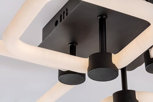 Sotiris, beltéri mennyezeti LED47W, L54cm,fekete
