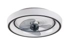 Horacio, beltéri mennyezeti LED67W,D47cm,ventill.